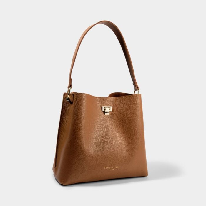 Katie Loxton Reese Shoulder Bag - Cognac